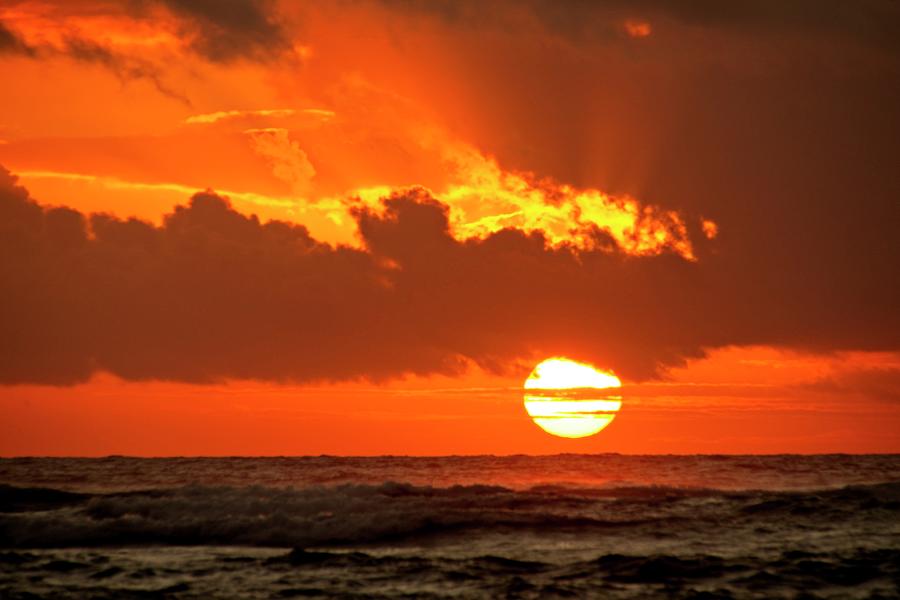 Red Dawn Photograph by Chuck Burdick - Fine Art America