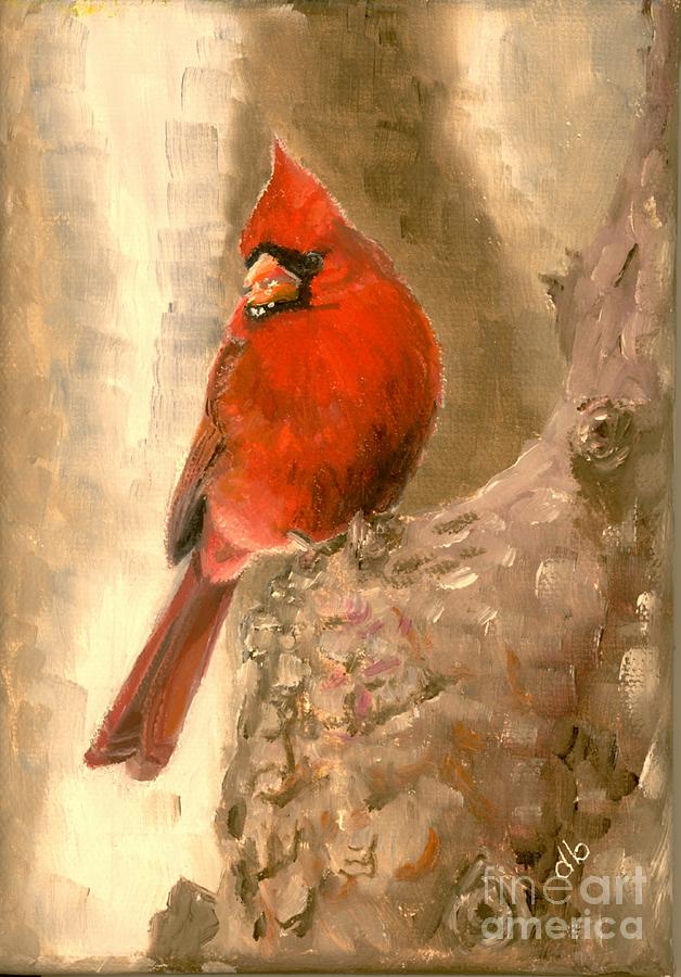 Red Painting by Deborah Bergren