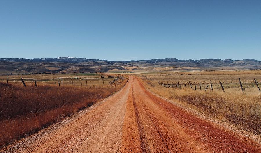 Red Dirt Road In Idaho Photograph By Hatsumi Yoshida Fine Art America