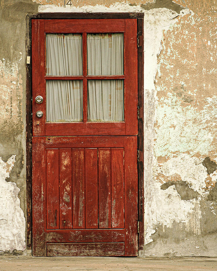 Red Door in Aruba Photograph by David Morehead