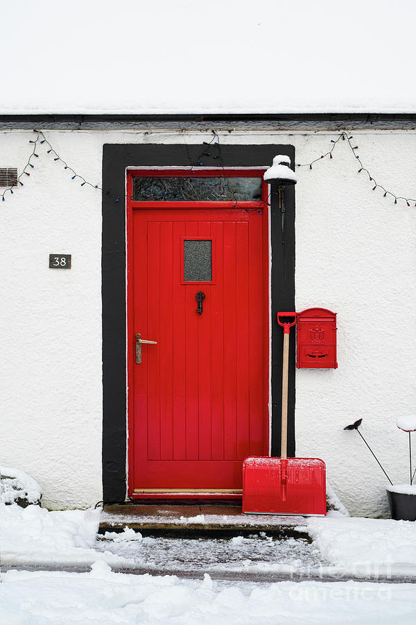 Red Door Photograph by Tim Gainey