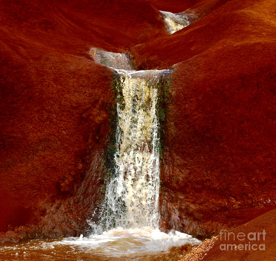 Red Earth Water Waimea Canyon Photograph by Debra Banks