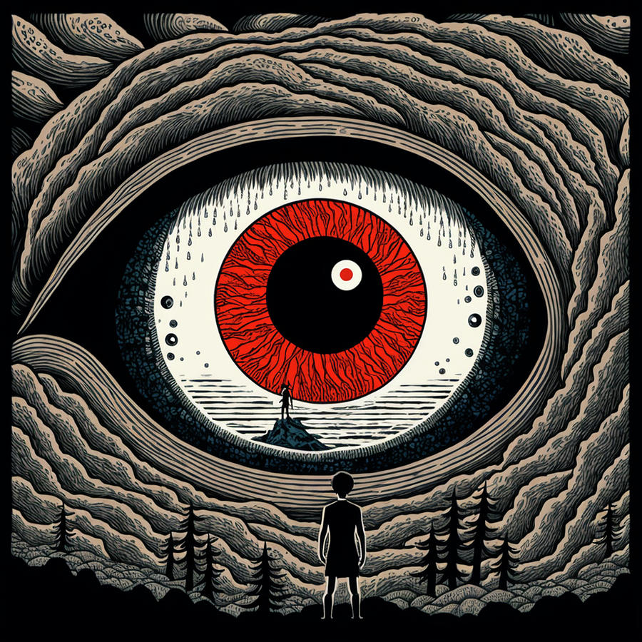 Red Eyes Surreal Art Digital Art by Kailooma X TheDol - Fine Art America