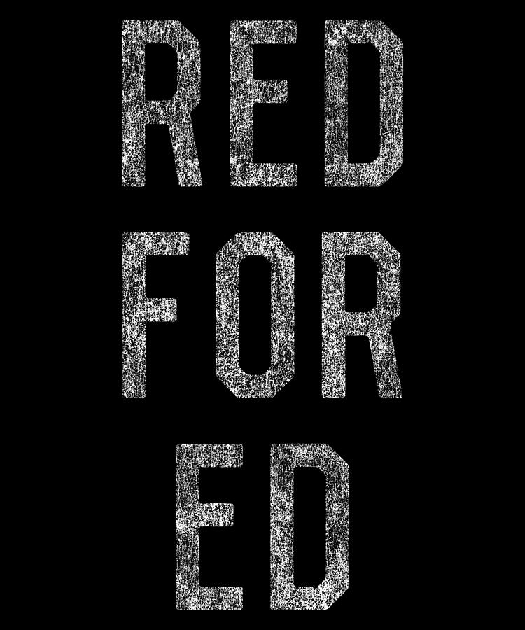 Red For Ed Digital Art by Flippin Sweet Gear