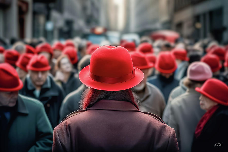 Red Hat Day Photograph by Alan Rogers Fine Art America