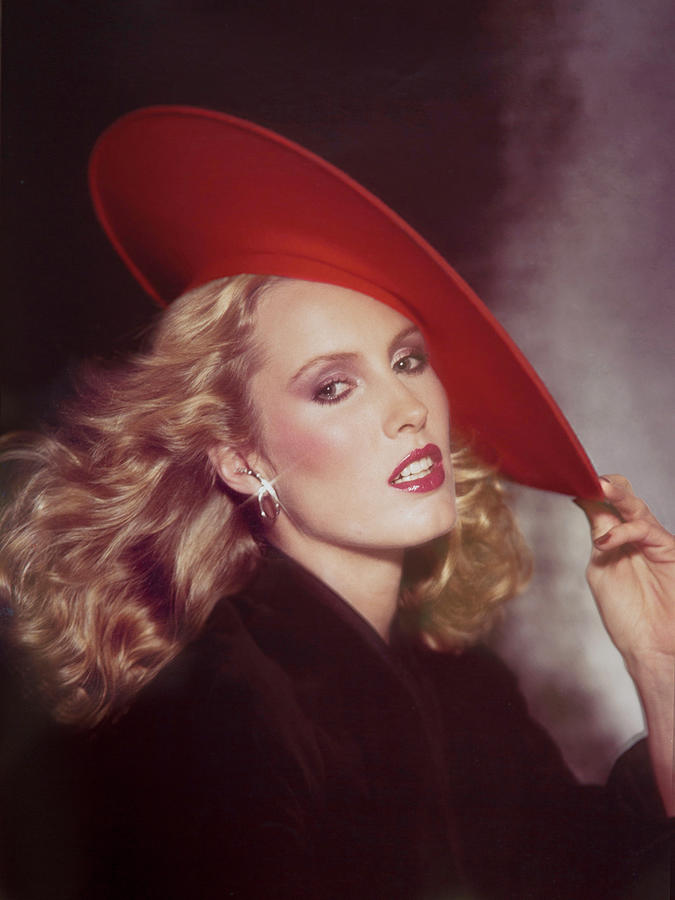 Red Hat Glamour 1976 original Photograph by Steve Ladner