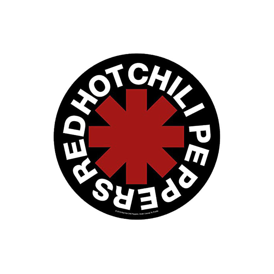 Red Hot Chili Peppers bands rock legendary best design logo Digital Art ...