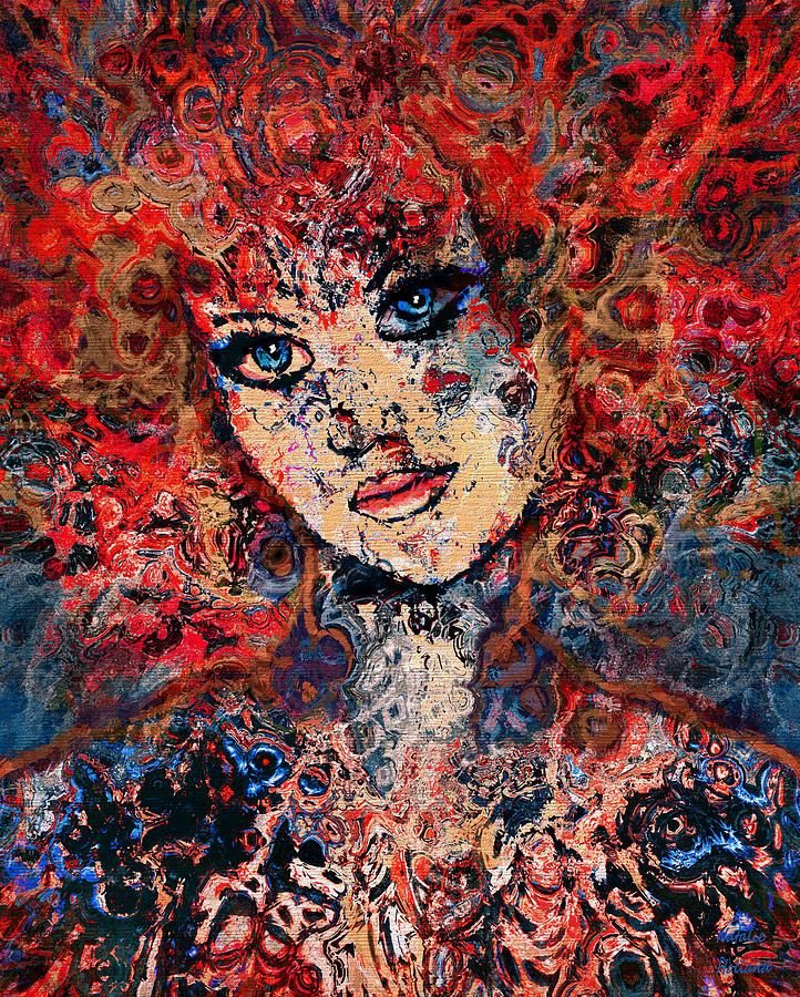 Red Hot Painting by Natalie Holland