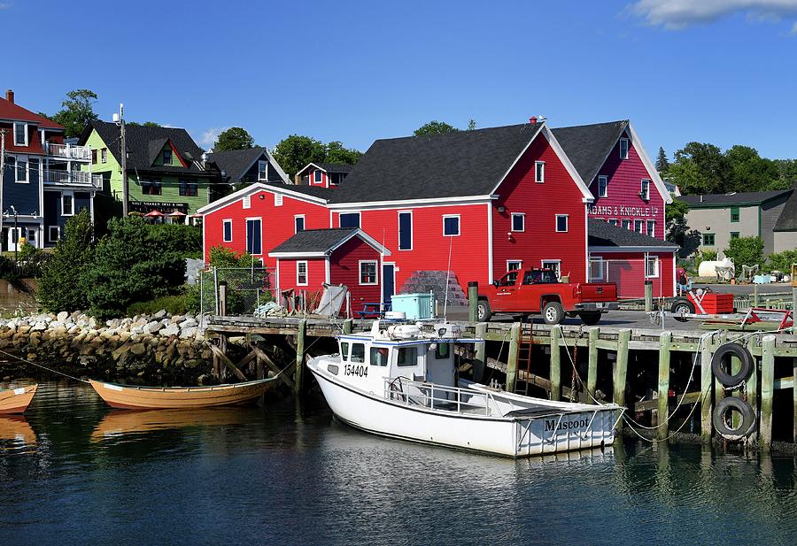 Red house by the sea Photograph by Hunter Shen | Fine Art America