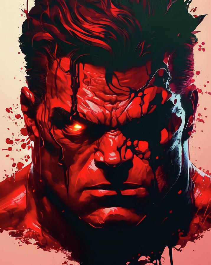 Red Hulk Digital Art by Creationistlife - Pixels