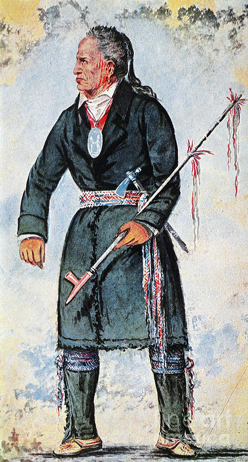 Red Jacket Painting by George Catlin