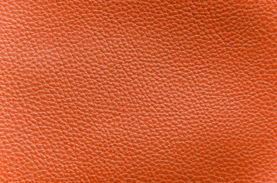 Red Leather Wallpaper Photograph by Sappono