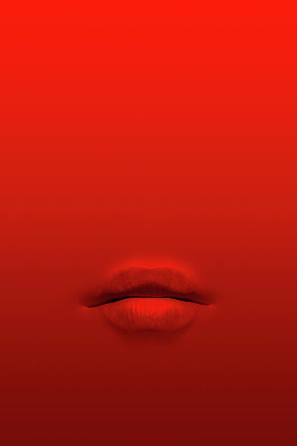 Red Lips Digital Art by Wim Lanclus