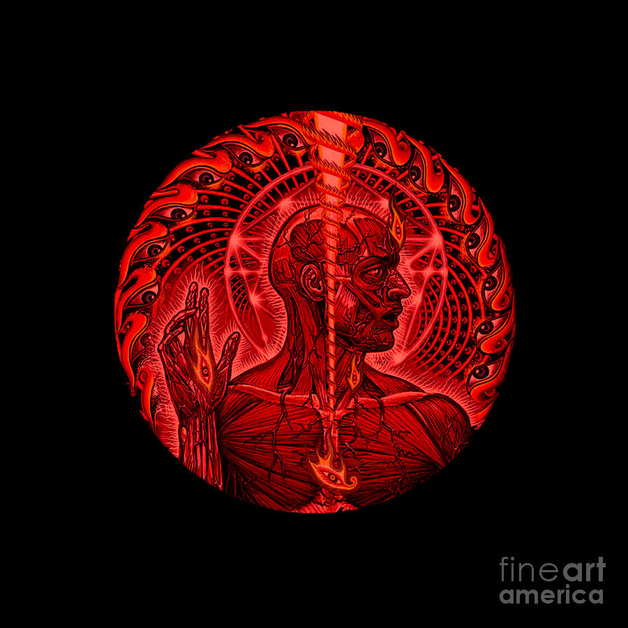 Red Logo Tool Band Digital Art by Africo Yudhistira - Pixels Merch