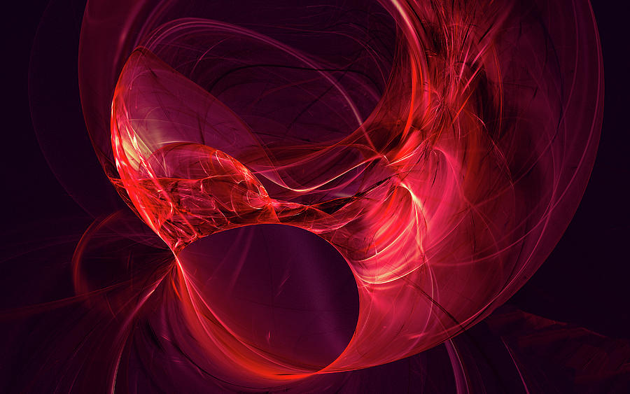 Red Mask Of Nowadays/Illustration  Digital Art by Aleksandrs Drozdovs