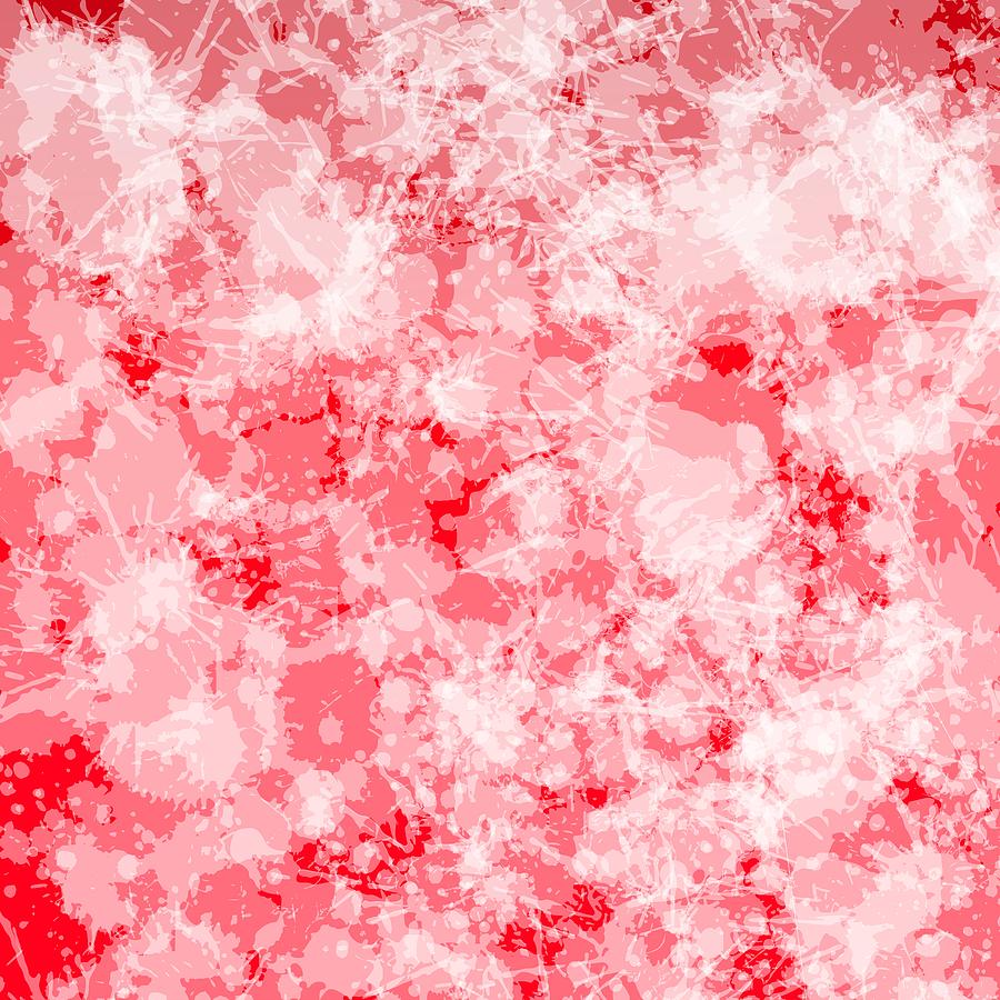 Red Mist Stains Digital Art