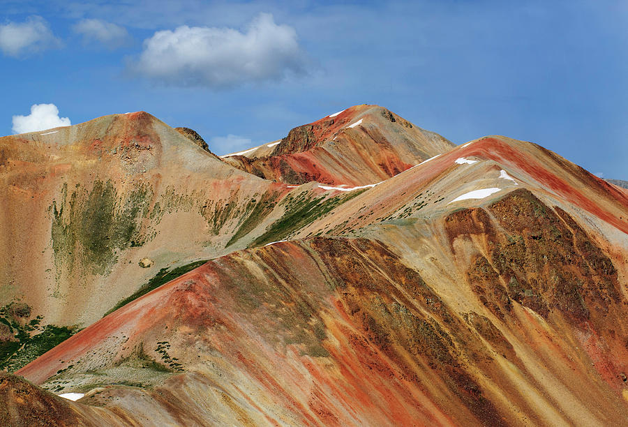 Red Mountain  Photograph by Alan Toepfer