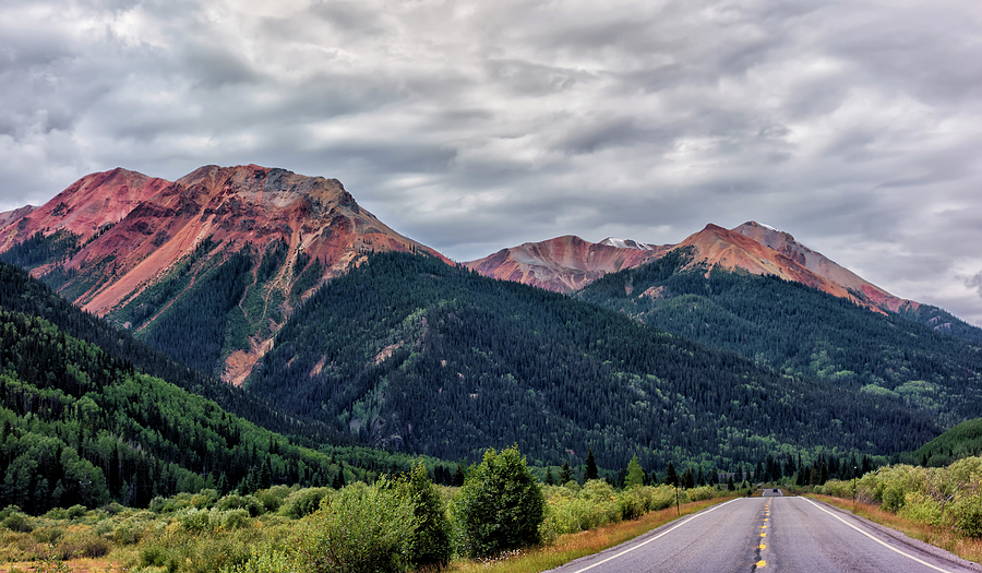 Red Mountain Pass Colorado Photograph by Loree Johnson