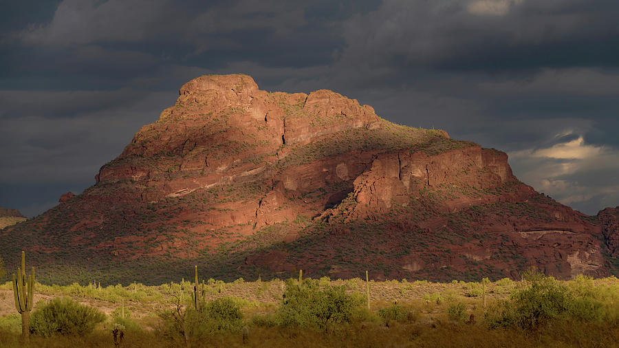 Red Mountain. Photograph by Paul Martin