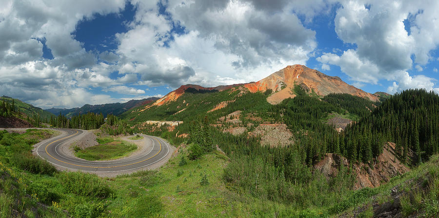 Red Mountain Summer Day Photograph