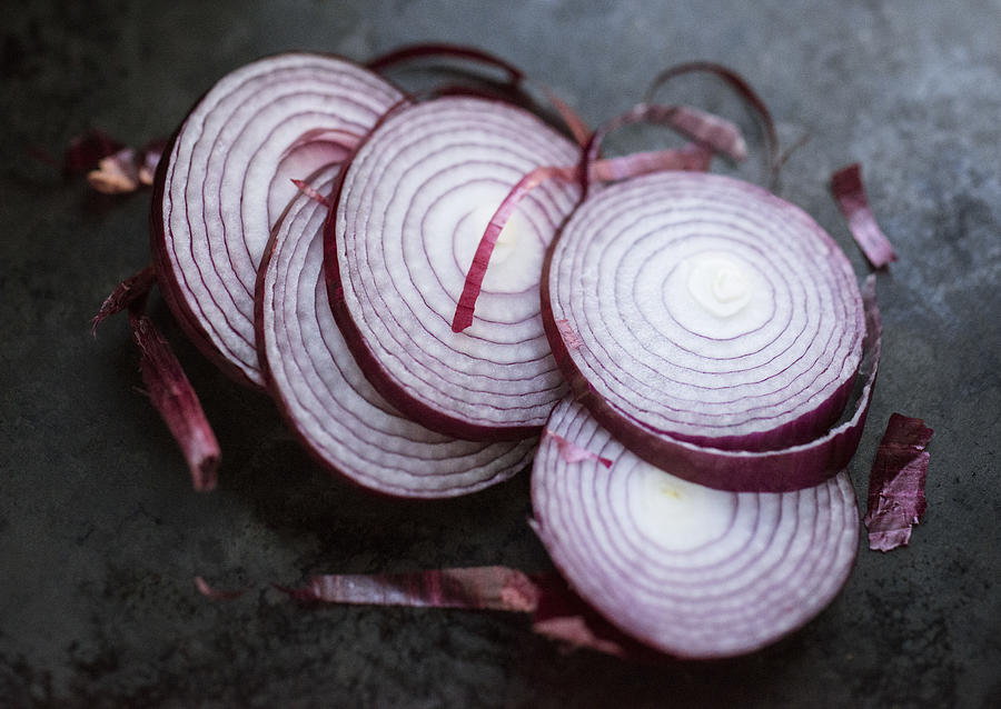 Red Onion Photograph by Jack Andersen