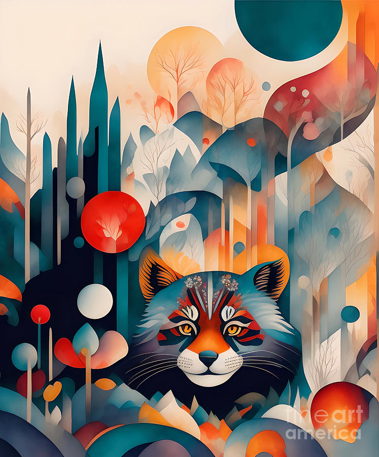 Red Panda In The Forest - 1 Digital Art by Philip Preston