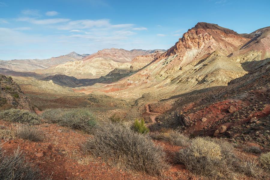 Red Pass, Death Valley Photograph by Alexander Kunz