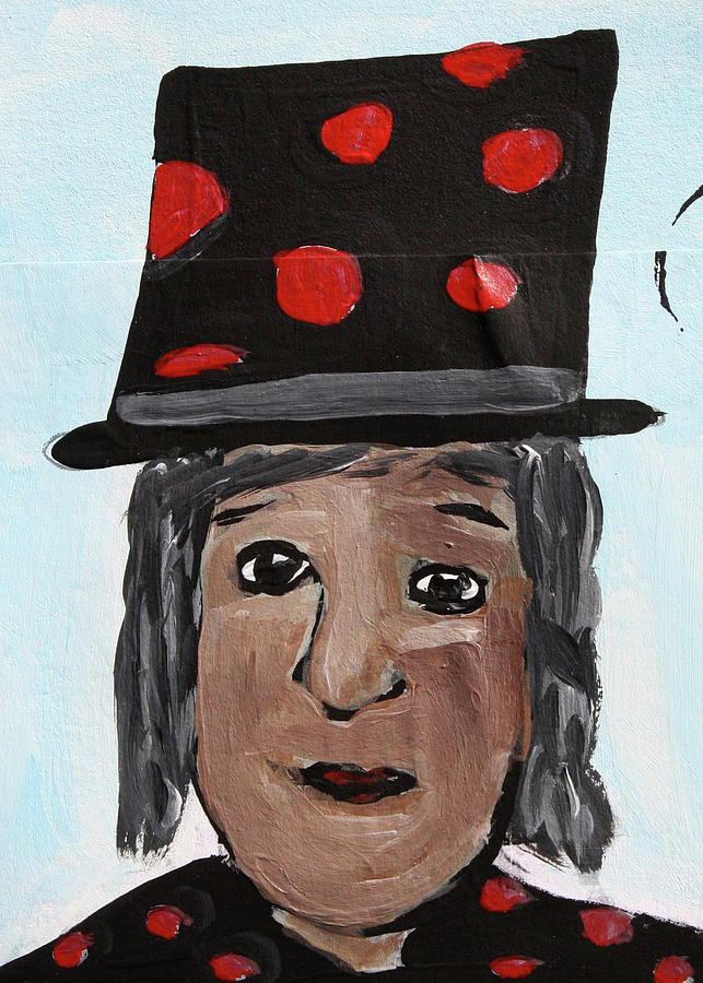 Altered Book Mixed Media - Red Polka Dot Top Hat by Janyce Boynton Altered Book Mixed Media - Red Polka Dot Top Hat by Janyce Boynton