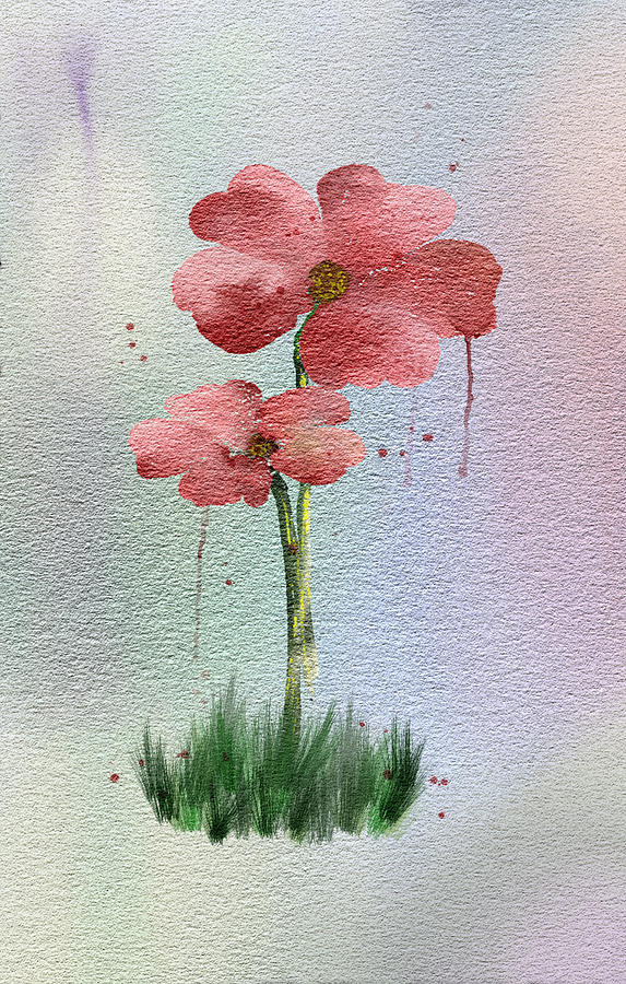 Red Poppies Digital Art by Mary Timman