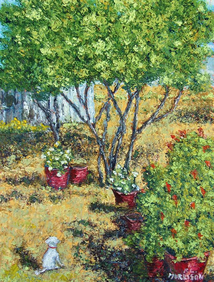 Red Pots Painting by Frank Morrison
