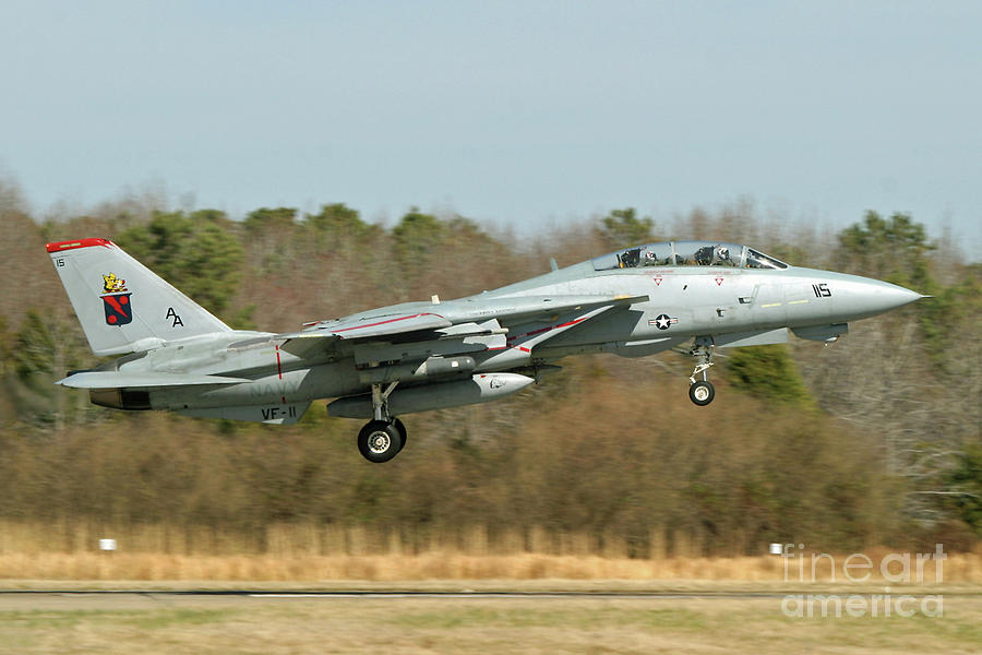 Red Ripper F-14B Photograph by David Brown - Fine Art America