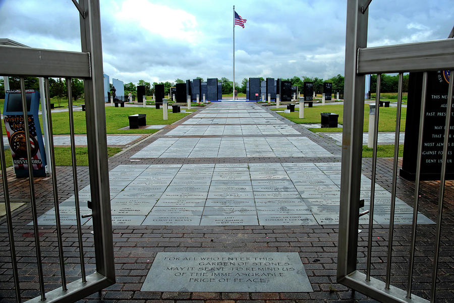 Red River Valley Veterans Memorial Photograph by George Taylor