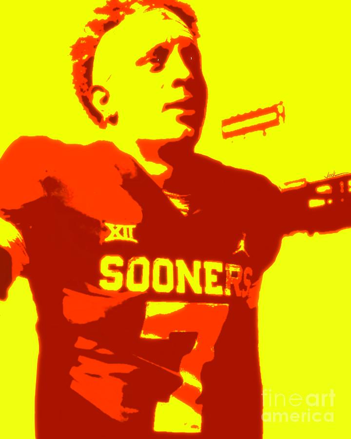 Ou Painting - Red River Victory by Jack Bunds Ou Painting - Red River Victory by Jack Bunds