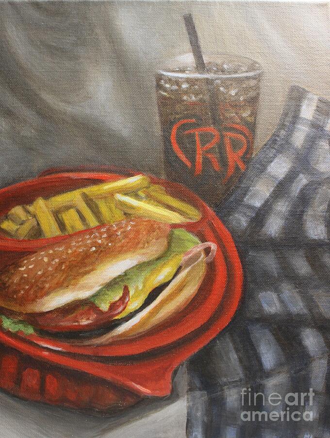 Red Robin Yum Painting