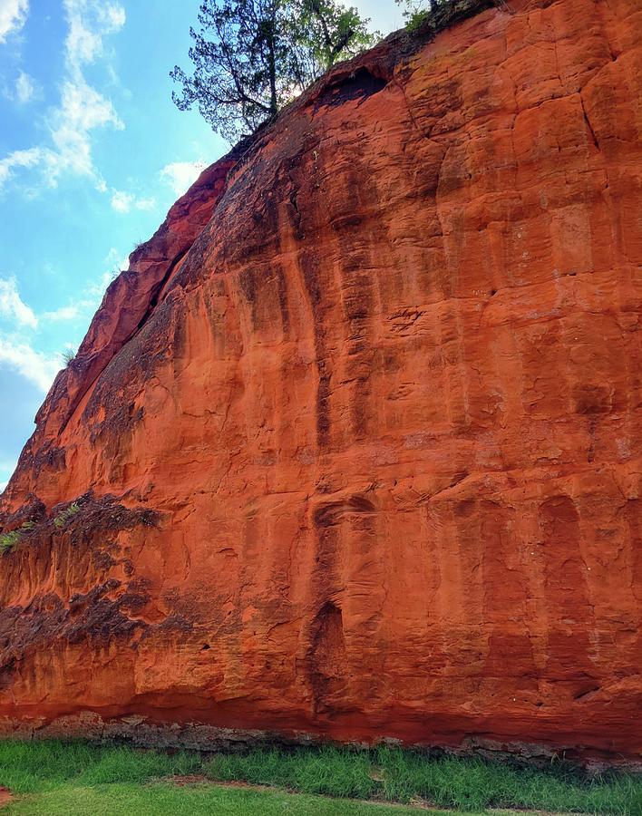 Red Rock Canyon in Oklahoma  Photograph by Ally White