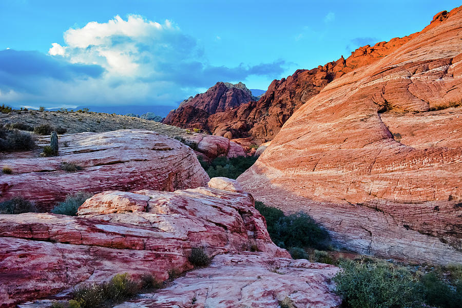 Red Rock Canyon Nevada Sunset Photograph by Kyle Hanson