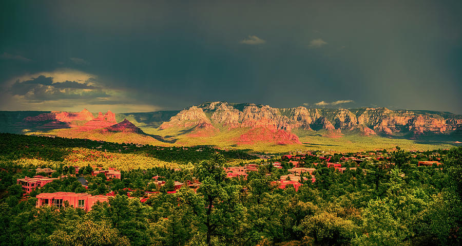 Red Rock  Country Photograph by Heber Lopez