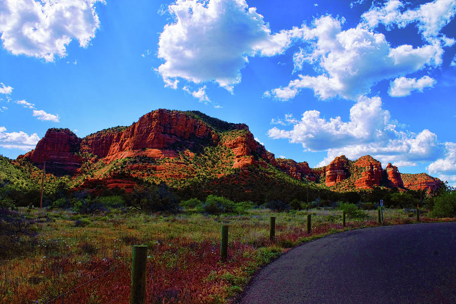 Red Rock Country Photograph by Ola Allen