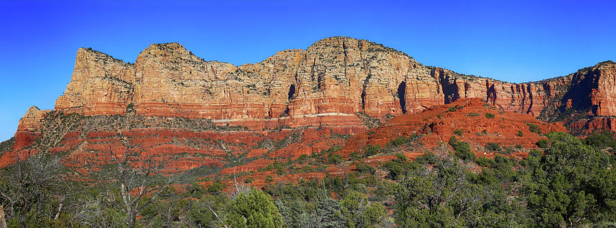 Red Rock Loop Sedona 4 Panorama Photograph by Mary Bedy