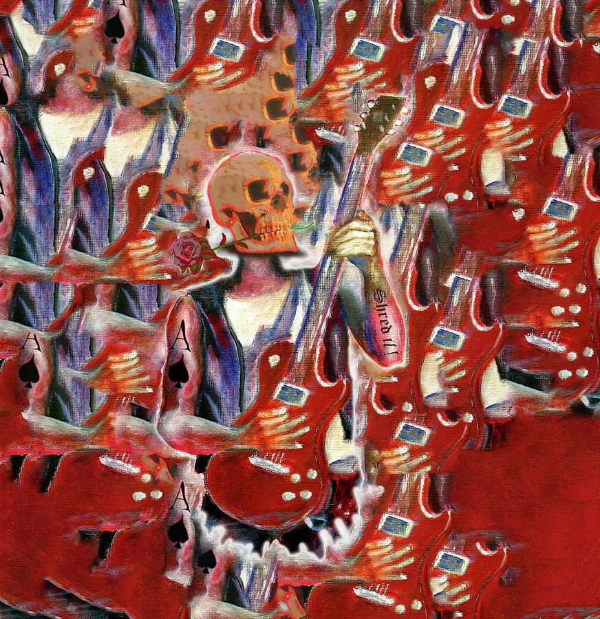 The Emotion of Rock Music Painting by Tom Conway