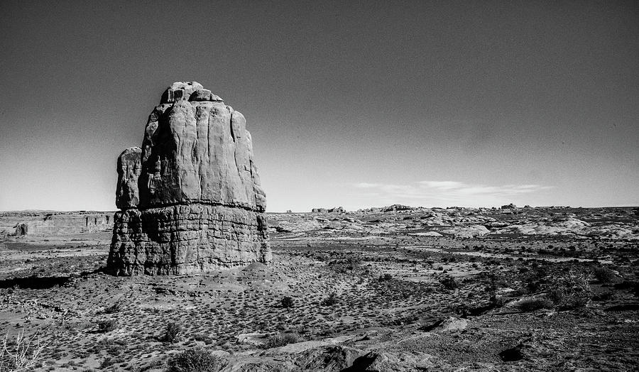 Red Rock Outcrop at Arches NP Photograph by S Katz