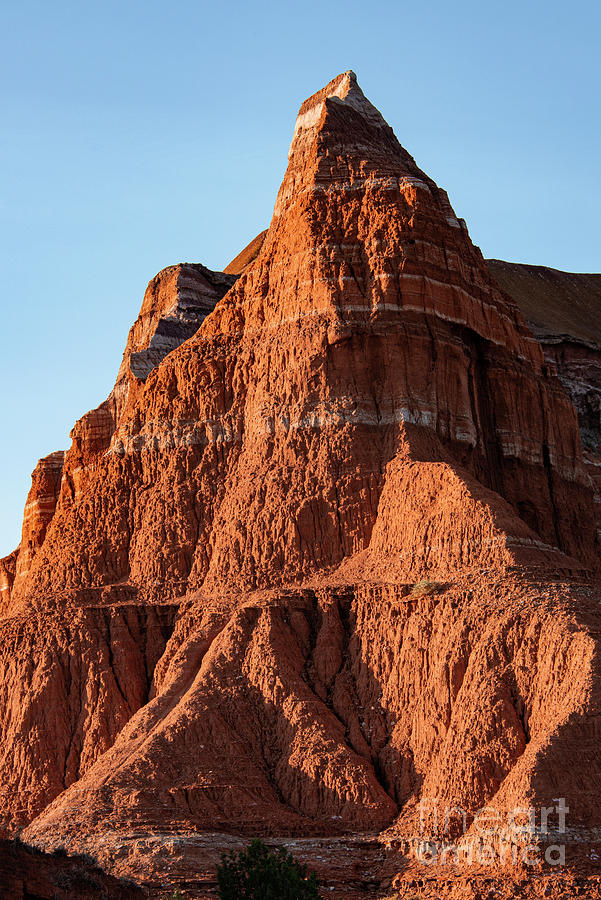 Red Rock Peak in Palo Duro Canyon Photograph by Bob Phillips