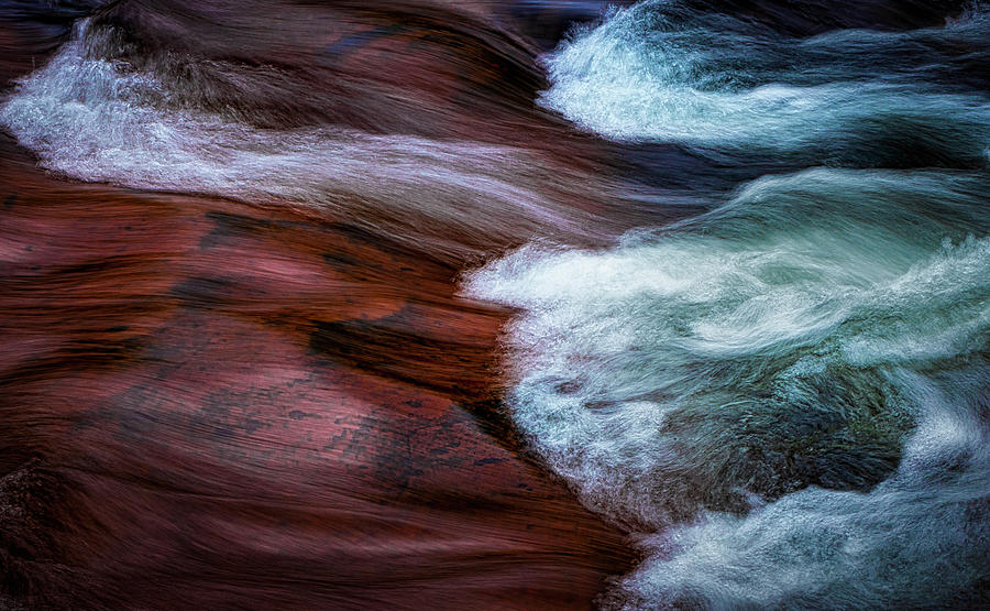 Red Rock River Photograph by Paul Bartell