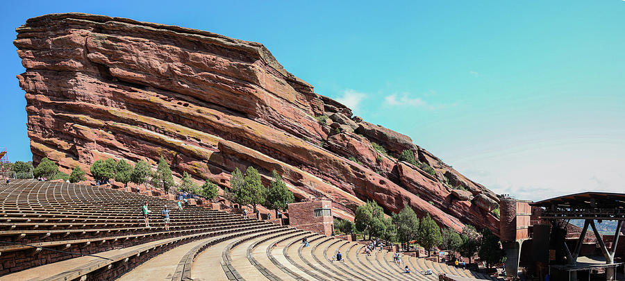 Red Rocks Amphitheatre Photograph by Janet Argenta - Fine Art America