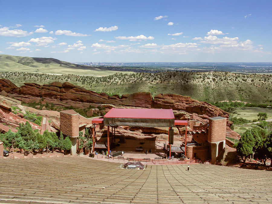 Red Rocks Amphitheatre Photograph by Robert VanDerWal - Fine Art America