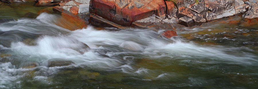 Red Rocks And Rapids Photograph