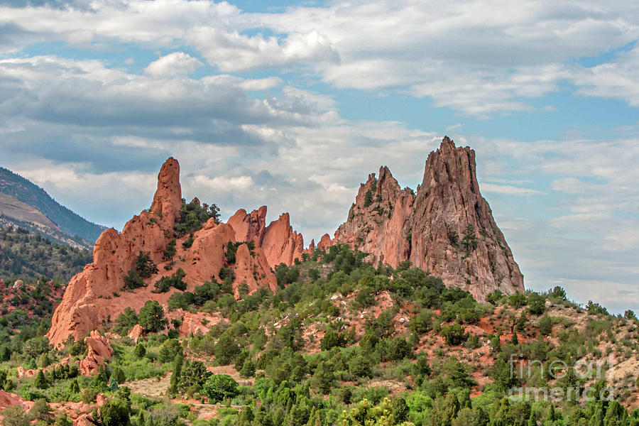 Red Rocks, Colorado,  Photograph by David Millenheft