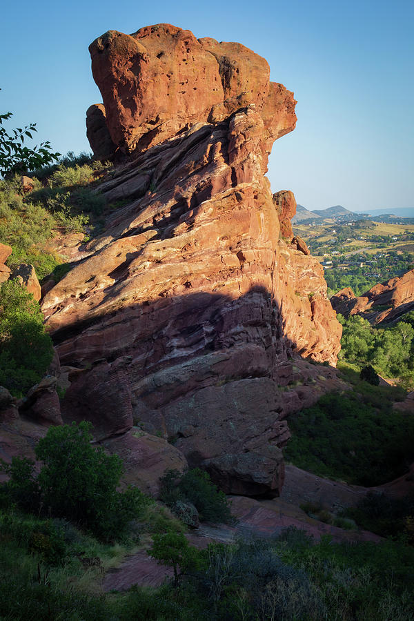 Red rocks observation no. 412 Photograph by Jonathan Babon