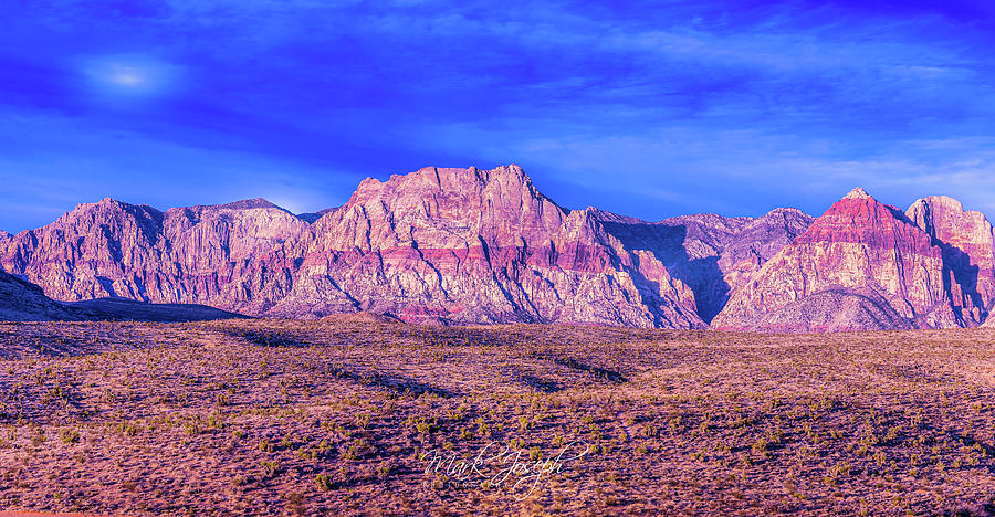 Red Rocks Panorama Photograph by Mark Joseph