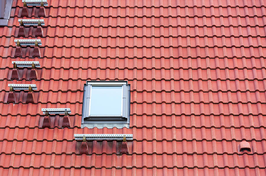 Red roof and window Photograph by Mr_Twister